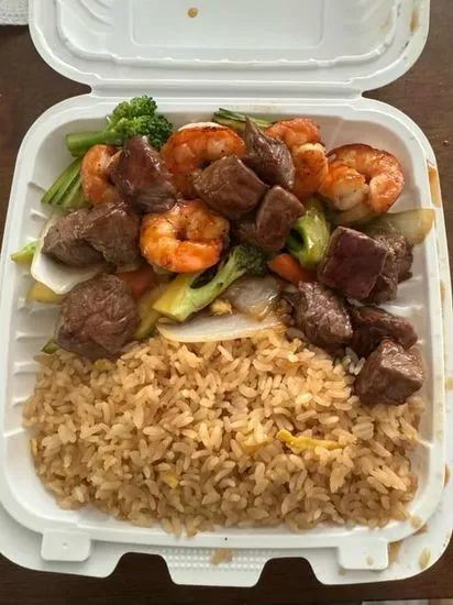 Hibachi Filet & Shrimp