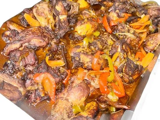 Side Brown Stew Chicken