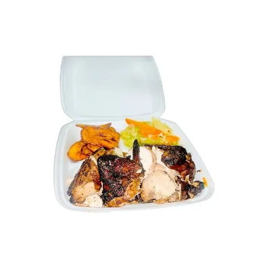 Lg Jerk Chicken Platter White