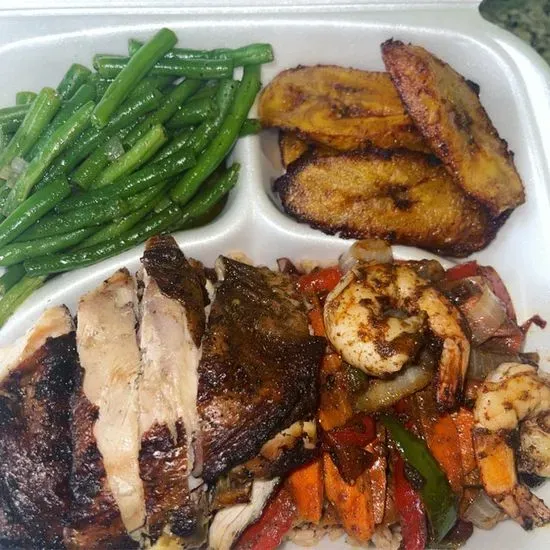 Jerk Chicken & Shrimp