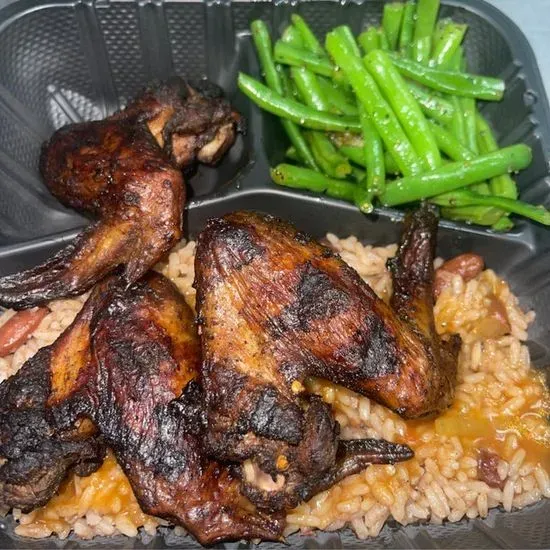 Med Jerk Wing Platter