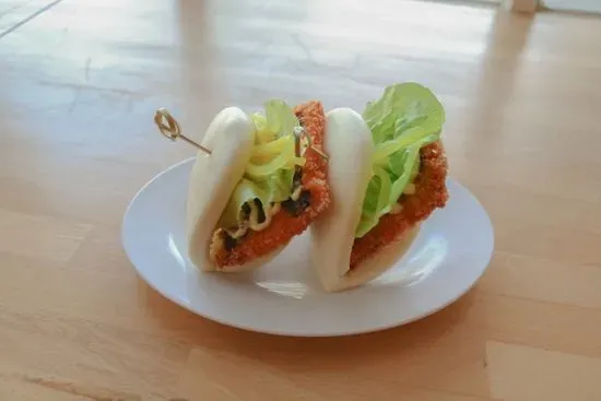 Organic Chicken Cutlet Buns