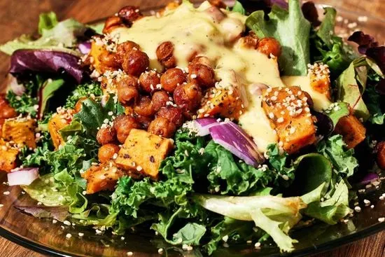 Sweet Potato & Super Green Salad
