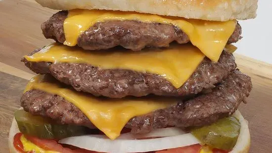 Triple Cheeseburger