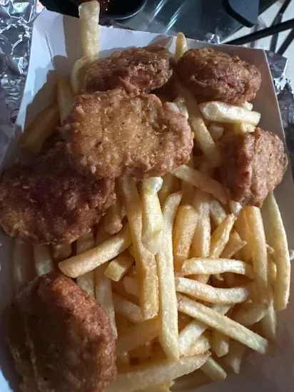 Chicken Nuggets with Fries