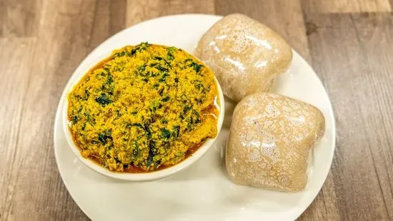 Egusi Soup with Fish