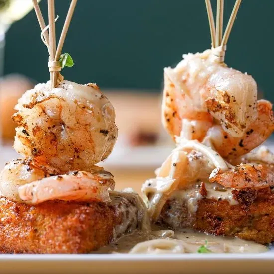 Polenta Shrimp Pops