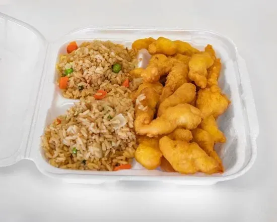 Sweet & Sour Chicken with Side