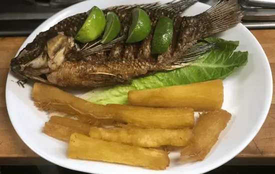 Mojarra Frita / Fried Porgy Fish