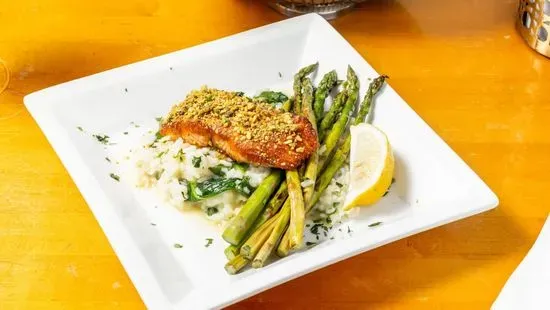 Pistachio-Crusted Salmon