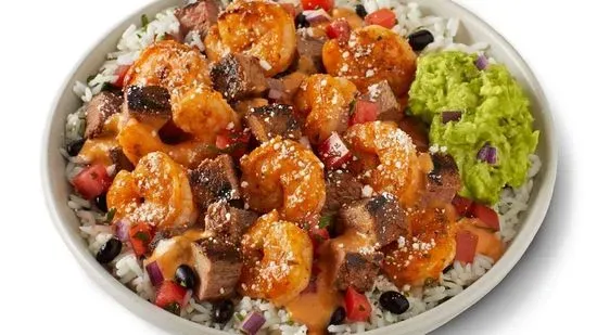 IT'S BACK - Create Your Own Surf & Turf Bowl