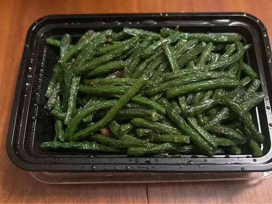 干煸四季豆  Sichuan Style String Beans