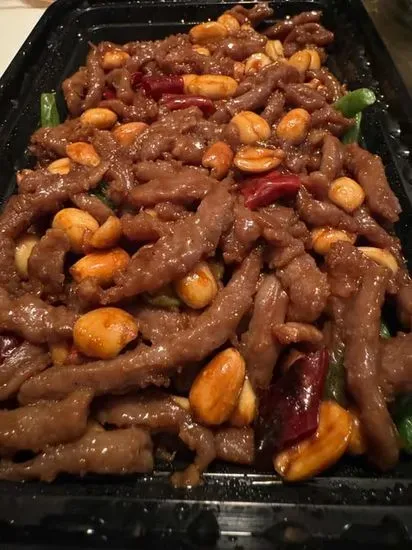 宫保牛肉丝  Sichuan Kung Bao Beef