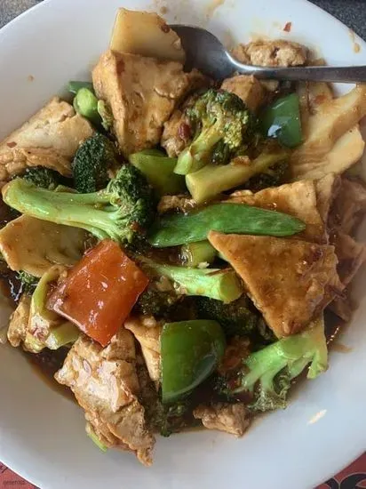 蔬菜鸡  Chicken with Mixed Vegetables