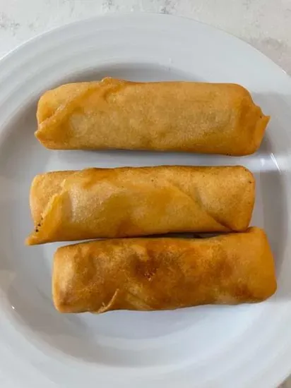 素春卷   Vegetable Spring Rolls (3)