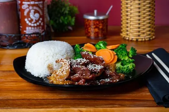 15a. Teriyaki Combination - Com Teriyaki Dac Biet