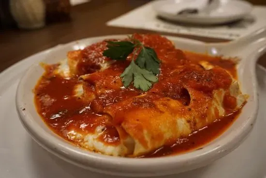 Lunch Cheese Manicotti