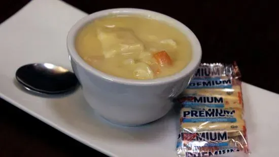 Chicken Dumpling soup cup