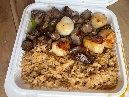 Hibachi Filet & Scallop