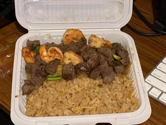 Hibachi Filet & Shrimp