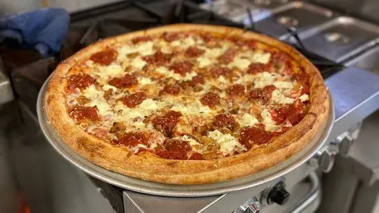 Chicken Parm Pizza Deep Dish