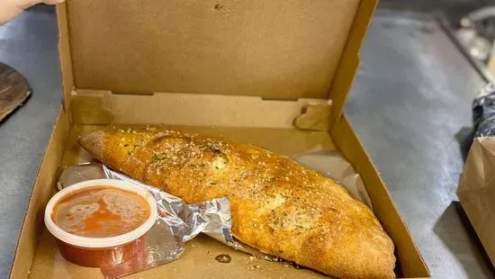 Buffalo Chicken Bacon Ranch Calzone(Feeds 2)