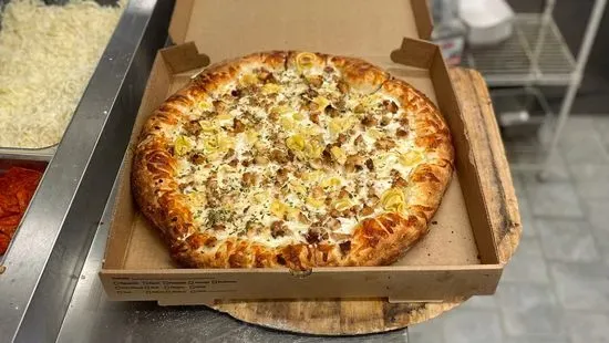 Chicken Tortellini Carbonara Pizza Small 12”