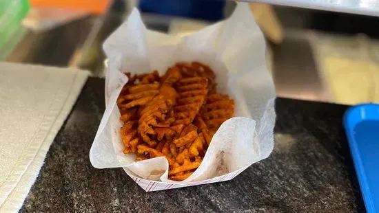 Sweet Potato Waffle Fries Large