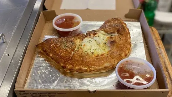 Chicken Broccoli Alfredo Calzone (Feeds 2)