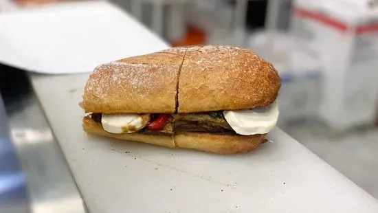 The Eggplant Capresa Small Sub