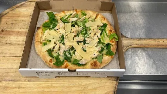 Grilled Chicken Caesar Salad Pizza Small(12”)