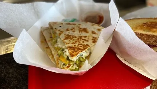 Broccoli & Cheddar Quesadilla