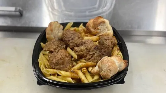 Swedish Meatballs w/ Penne