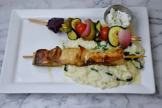 Single Swordfish Kabob