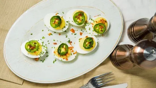 Sun Deviled Eggs