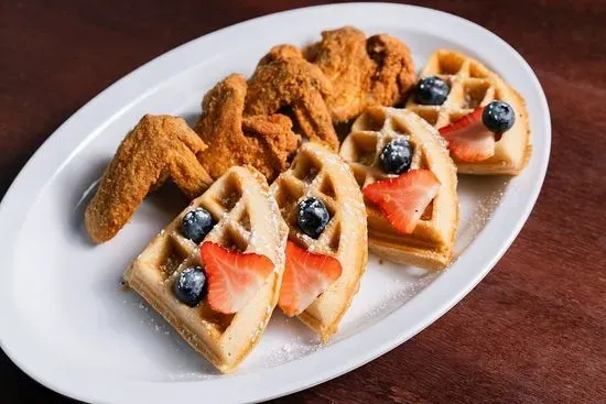 Chicken and Belgian Waffle