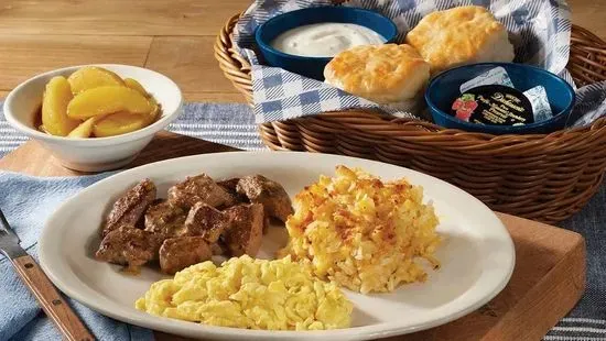 The Cracker Barrel's Country Boy Breakfast