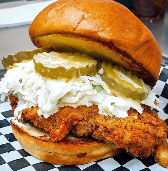 CST Hot  Chicken Sandwich