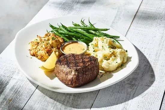 Steak & Crab Cake