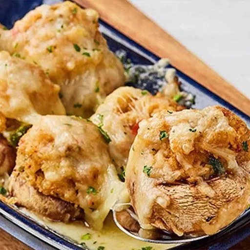 Seafood-Stuffed Mushrooms