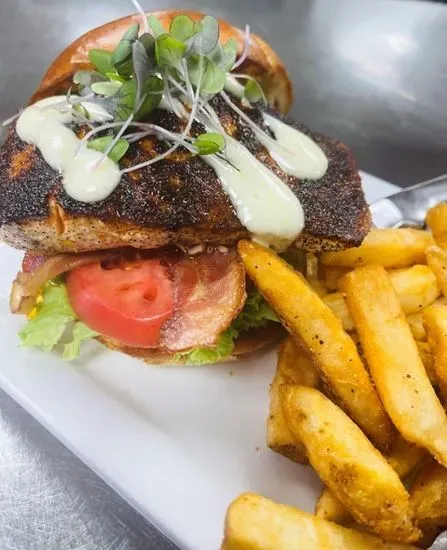 Blackened Salmon BLT