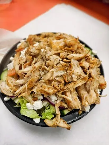 Greek with Grilled Chicken Salad