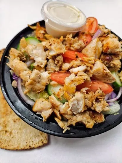 Tossed with Grilled Chicken Salad