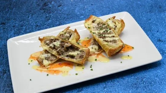 Cheesesteak Eggrolls