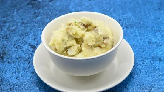 Hand-Mashed Gold Potatoes