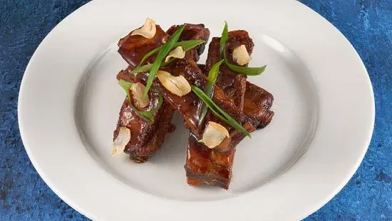 Sticky Garlic Ribs