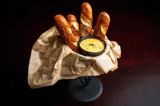 Pretzel Sticks and Beer Cheese