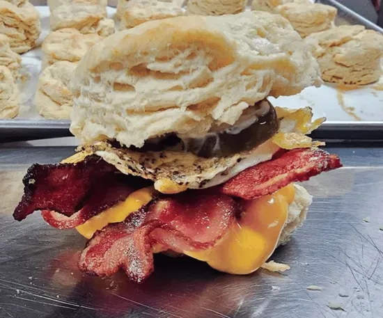 The Big Nasty Breakfast Sandwich