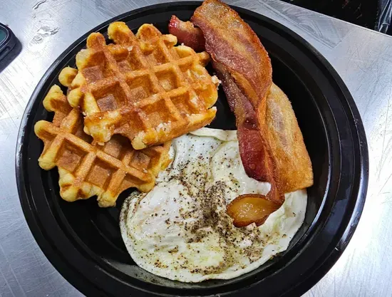 2 Waffle Breakfast