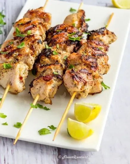 Chicken Kabob Dinner